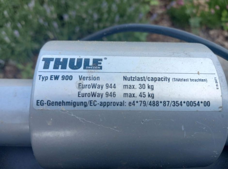 Suport Thule EuroWay pentru 3 biciclete