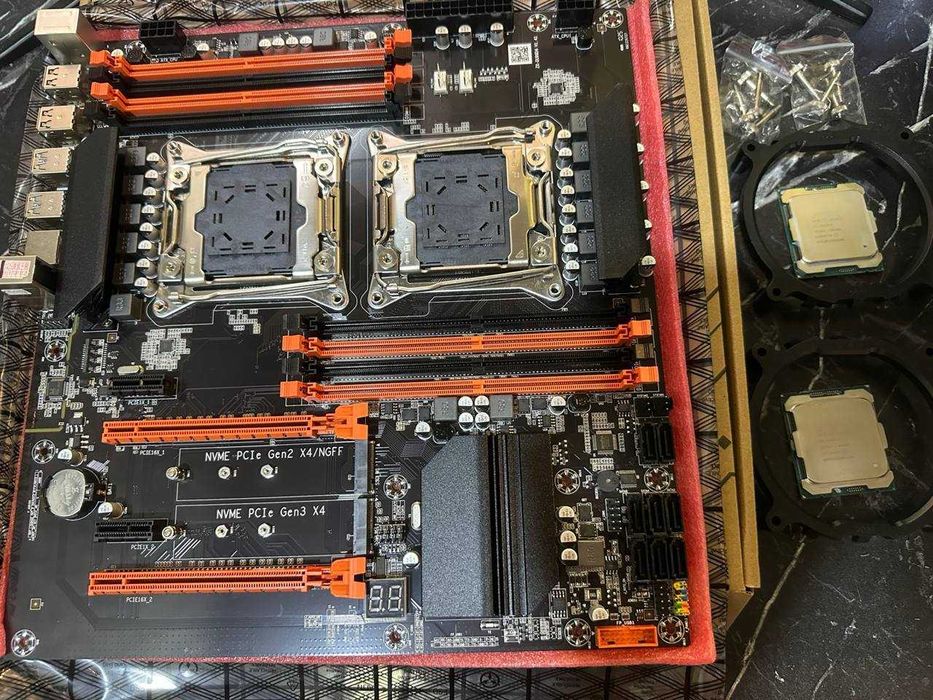 Мощные двух процессорный комплекты X99/ 40 ядер - 80 потоков