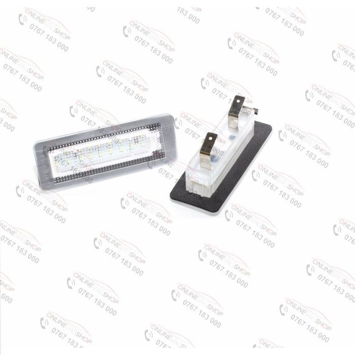 Lampi LED numar Smart Fortwo 451 2007-2014