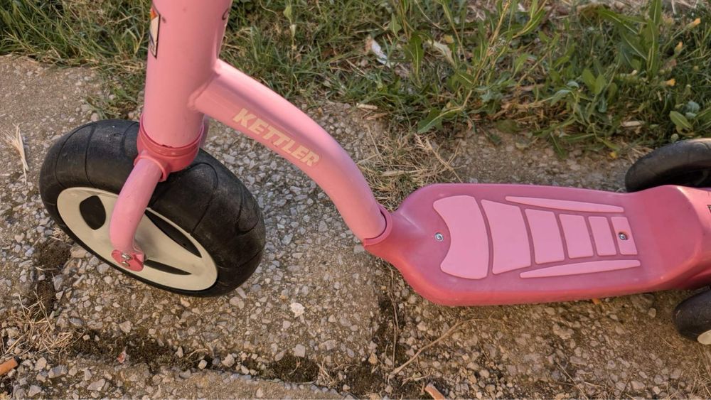 Детска тротинетка Kettler, розова