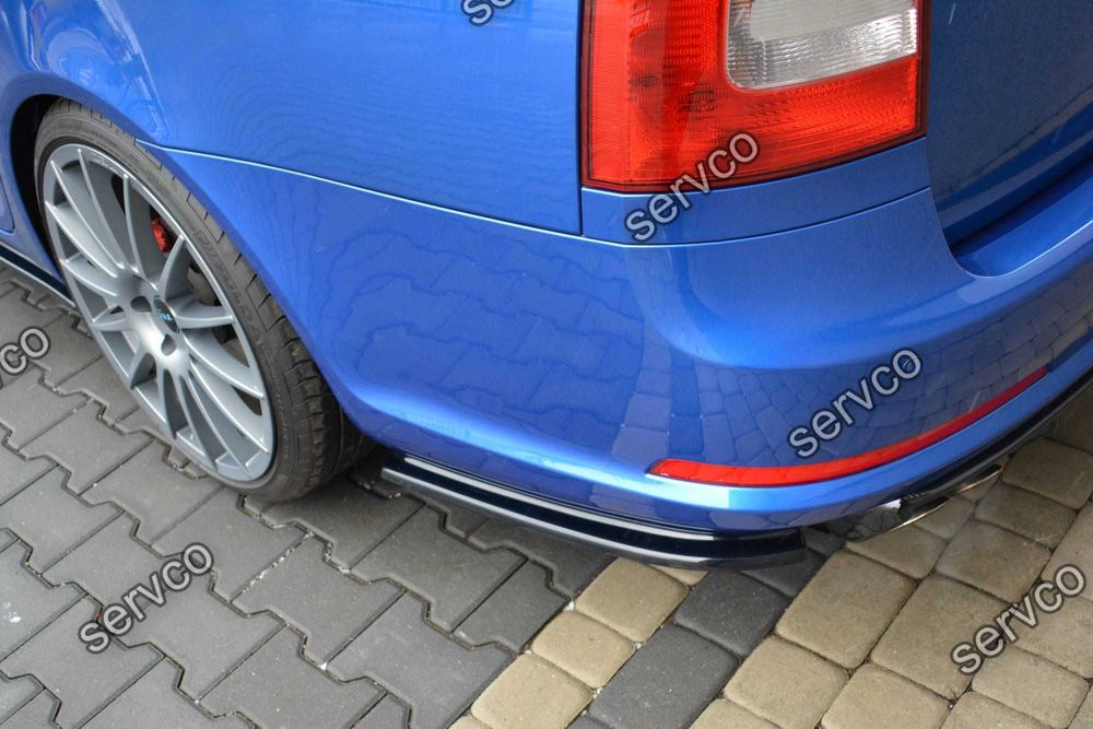 Prelungire bara spate Skoda Octavia Mk2 RS 2009-2013 v3 - Maxton
