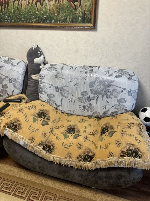 Диван угловой с креслом