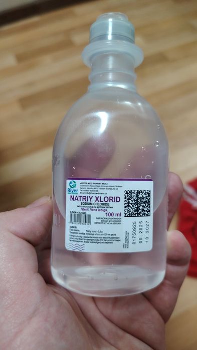 Natriy xlorid 100 ml