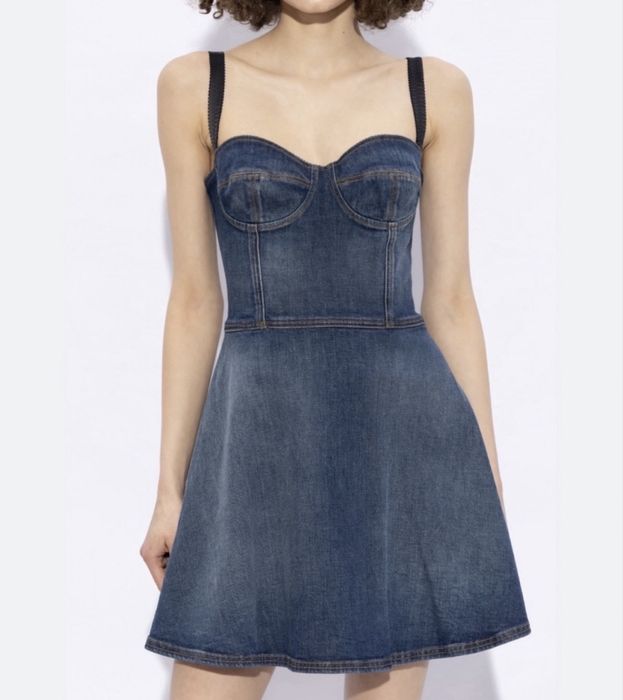 Dolce gabbana дънкова рокля