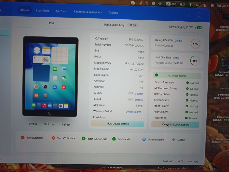 iPad 8 32GB ideal