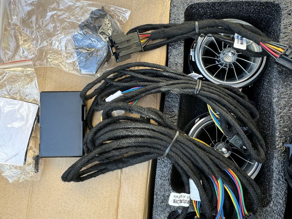 Set grile ventilatie led turbina model nou Mercedes Benz E Class W213