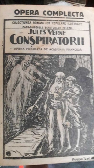 Conspiratorii-Jules Verne-1930 in fascicole,LEGATURA LUX