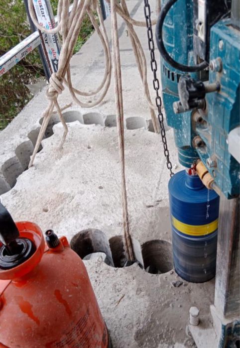 Алмазное сверление/бурение