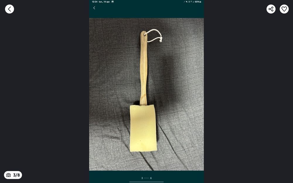 Perii duș, cap de duș EcoTornado si pilă (răzuitoare)