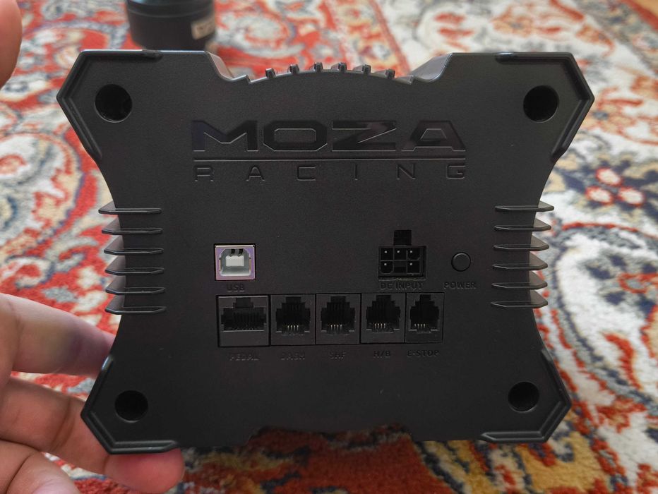 MOZA R5 Комплект - База/ESX Волан + 12'' мод/Педали със съединител