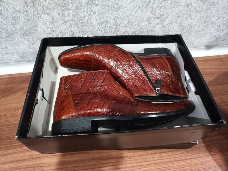 Мъжки кожени боти ,Prima vera'