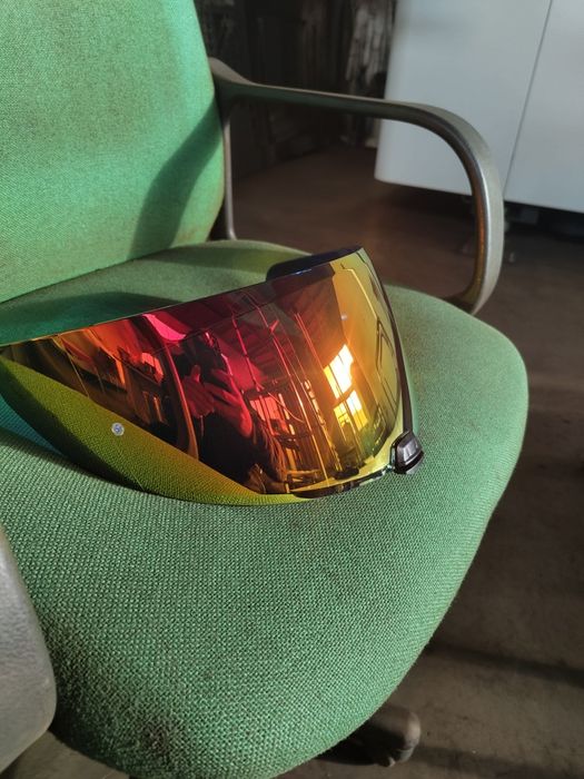 Иридиев визьор за мото каска HJC