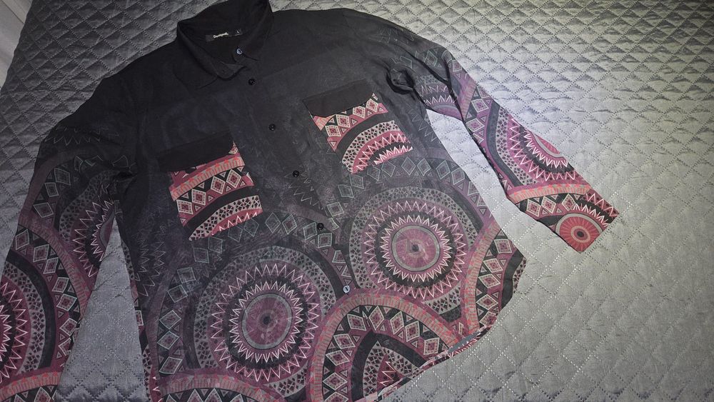 Многоцветна дамска риза