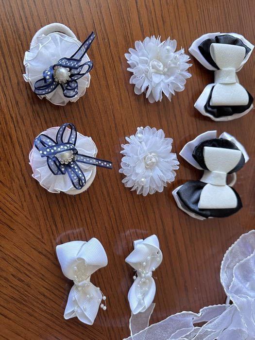 Бантики,резиночки школьные