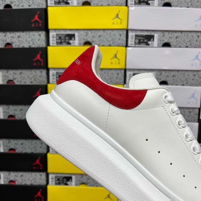 Alexander McQueen Red Suede Edition