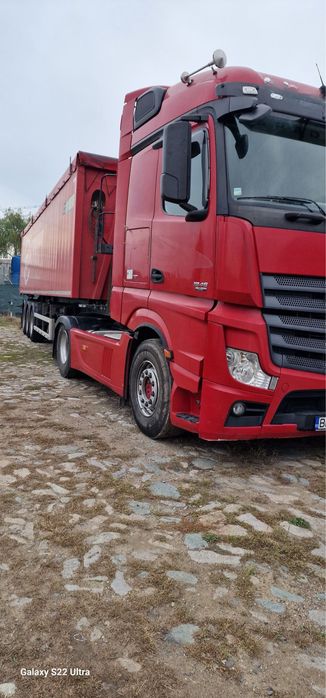 Vand Mercedes Actros + Semitemorca Trailis