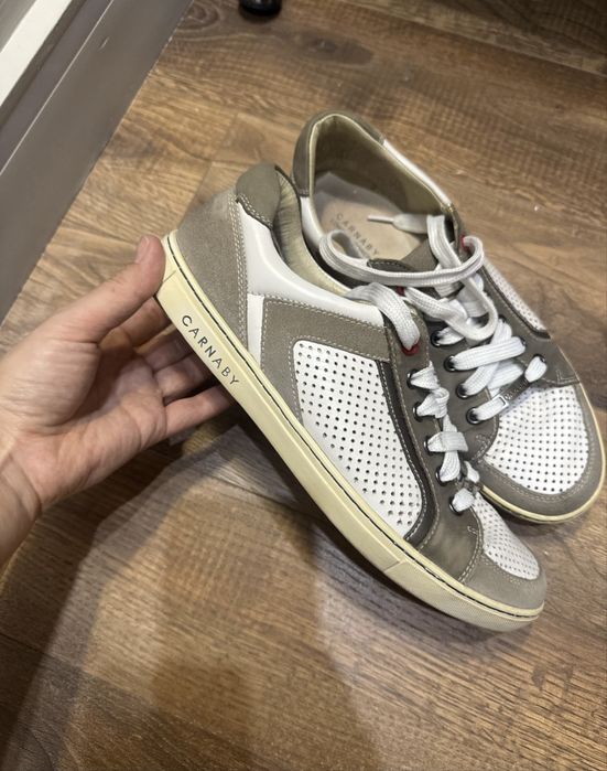 Макасы мужские кожаные