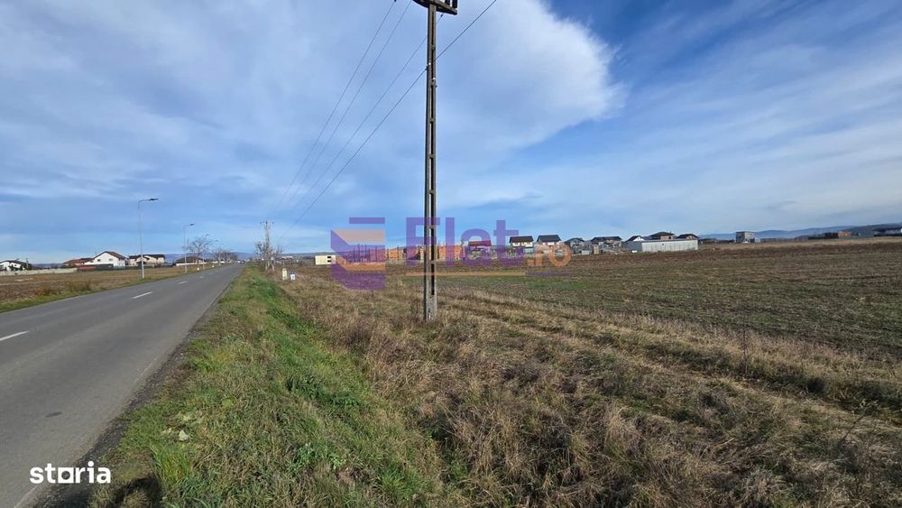 Teren 30.000 mp  – PUZ aprobat pentru ansamblu locuințe