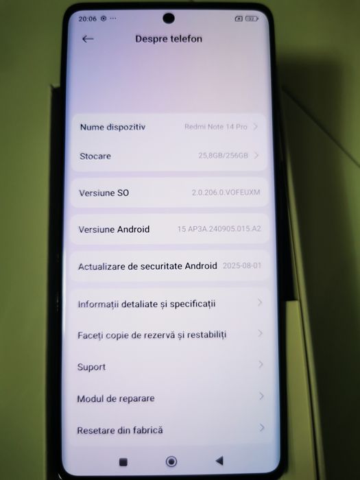 Vând Xiaomi Redmi Note 14 Pro