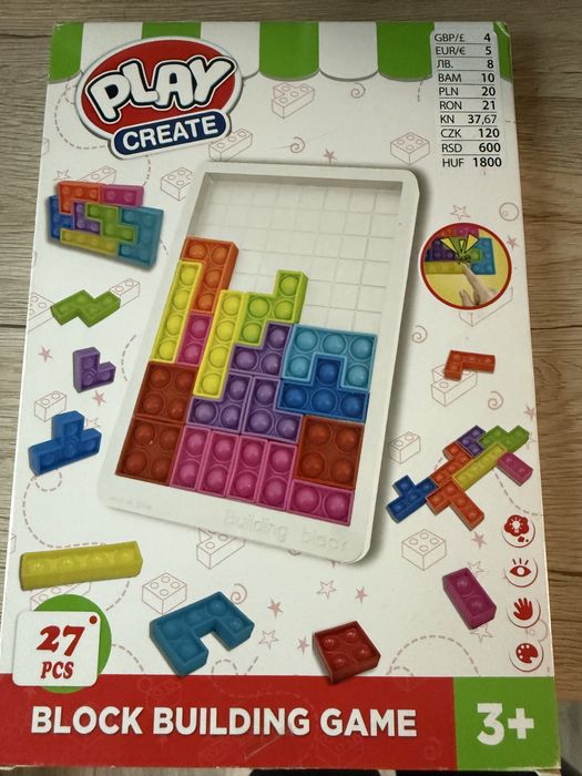 Puzzle tip pop-it 27 piese