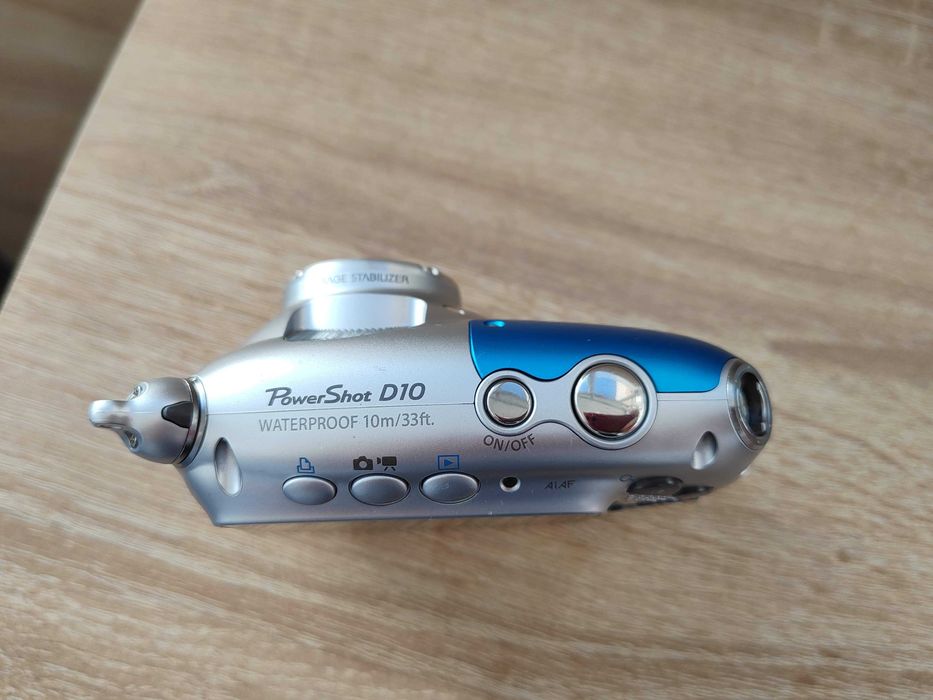 Canon PowerShot D10 12,1 Mp Waterproof japan lens error