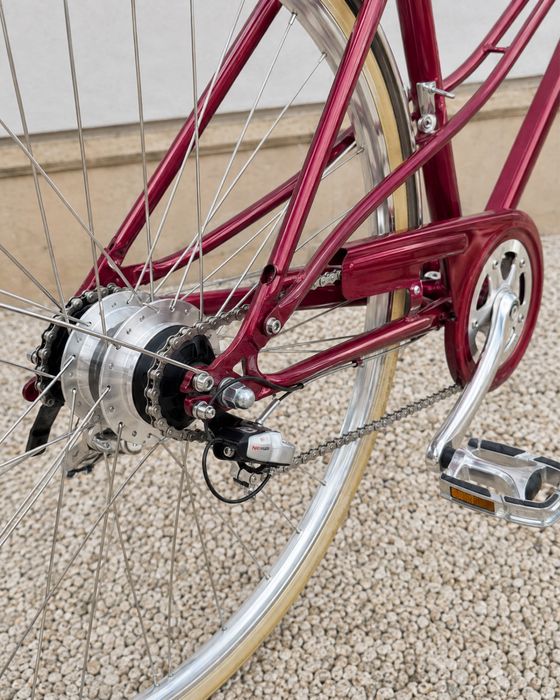 Bicicletă damă Creme Cycles Lady Doppio, Nexus 7, stare impecabilă