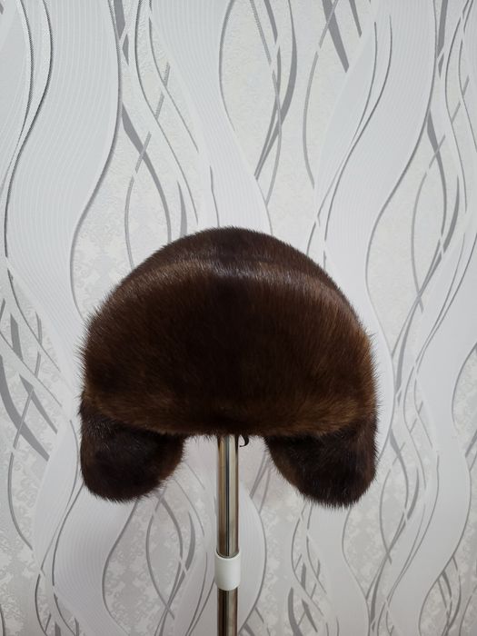 Норковая шапка ушанка