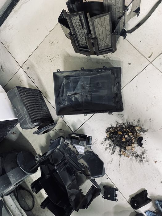 Радиатор печки, замена