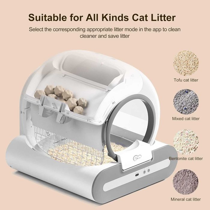 Самопочистваща се котешка тоалетна