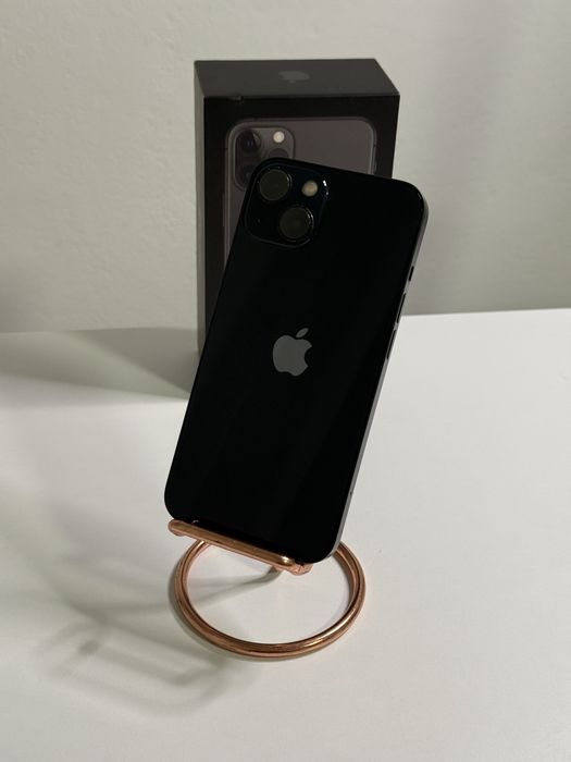 iPhone 13 Midnight impecabil 128 GB 89% 2 huse / cablu / incarcator / cutie