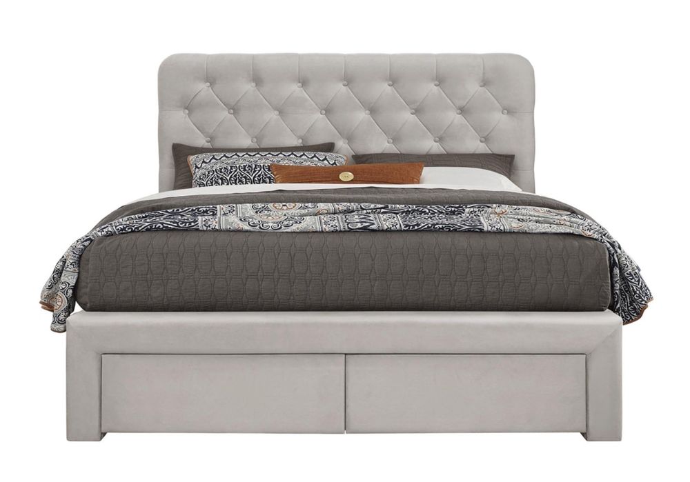 Тапицирано легло Marisol Бежово