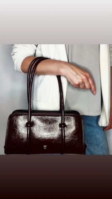 СУМКА кожа ломанный