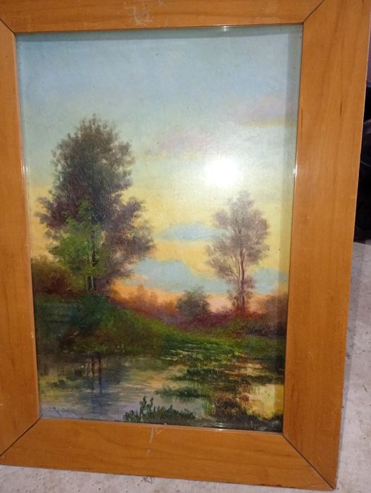 Tablouri pictate manual