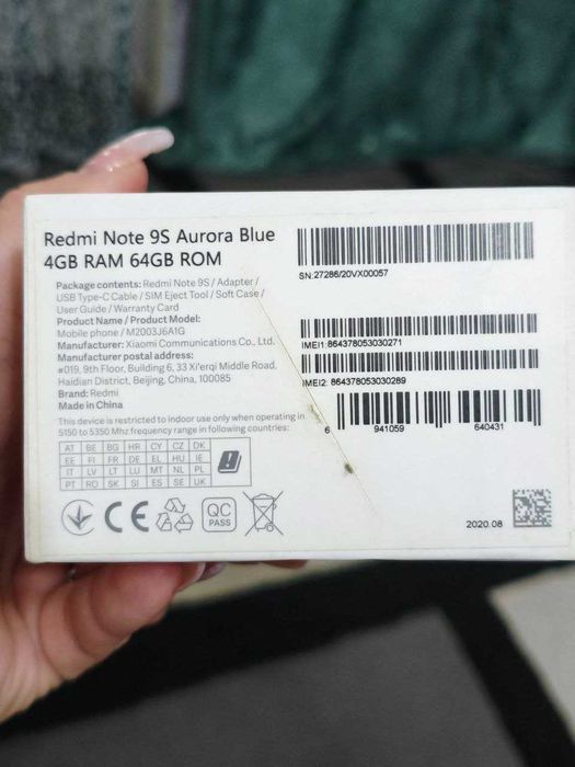 Redmi Note 9S 4/64GB