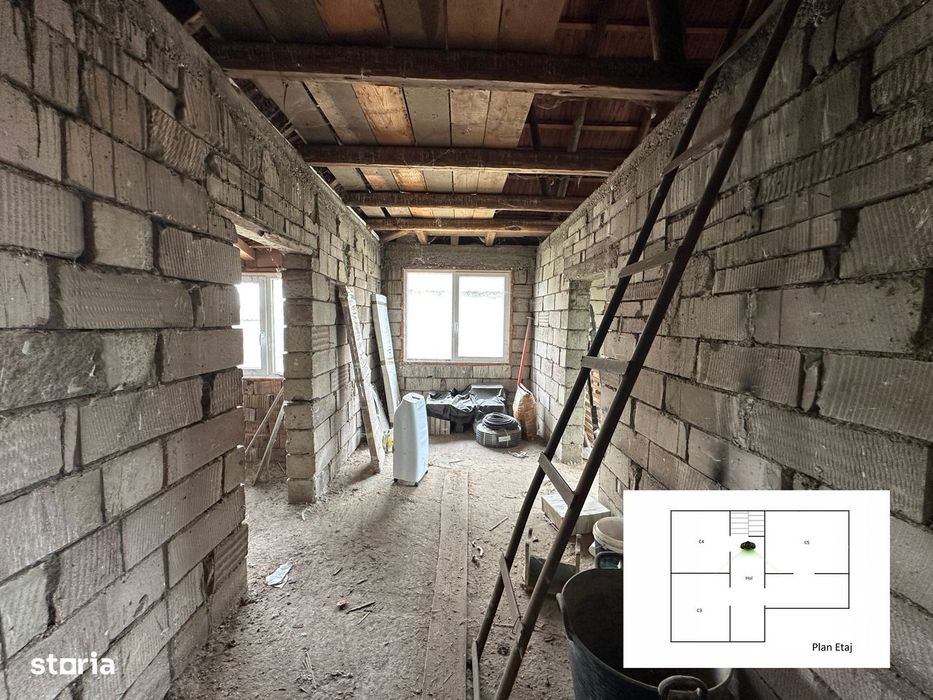 (Pers fizica) | 5 camere | accept schimb apt + diferenta | teren 1000m