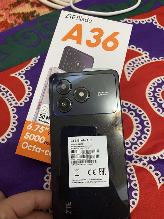 ZTE A36 гарантиямен