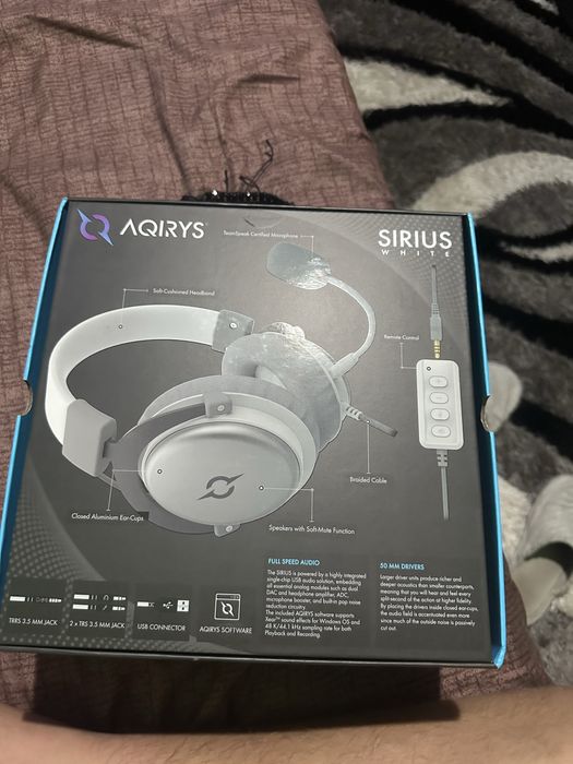 vand casti aqirys sirius -white