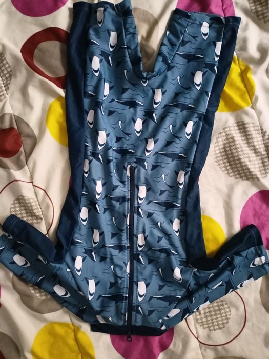 Детски бански с ръкави 86/92