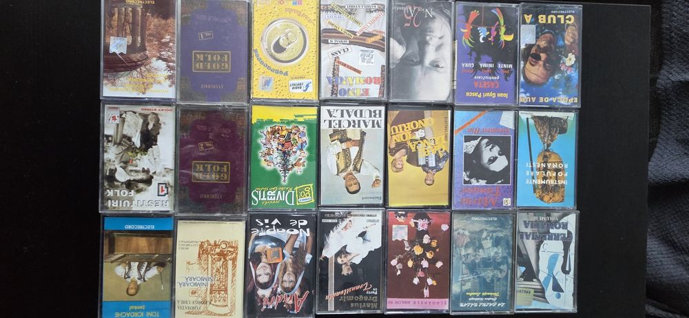 Casete audio originale muzica românească .