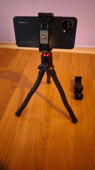 Trepied flexibil Ulanzi MT-11 + suport telefon inclus – stare foarte buna