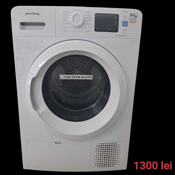 Uscatore de rufe Siemens, Aeg, Bosch, Beko, Whirlpool, Privileg