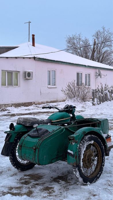 Мотоцикл урал на ходу