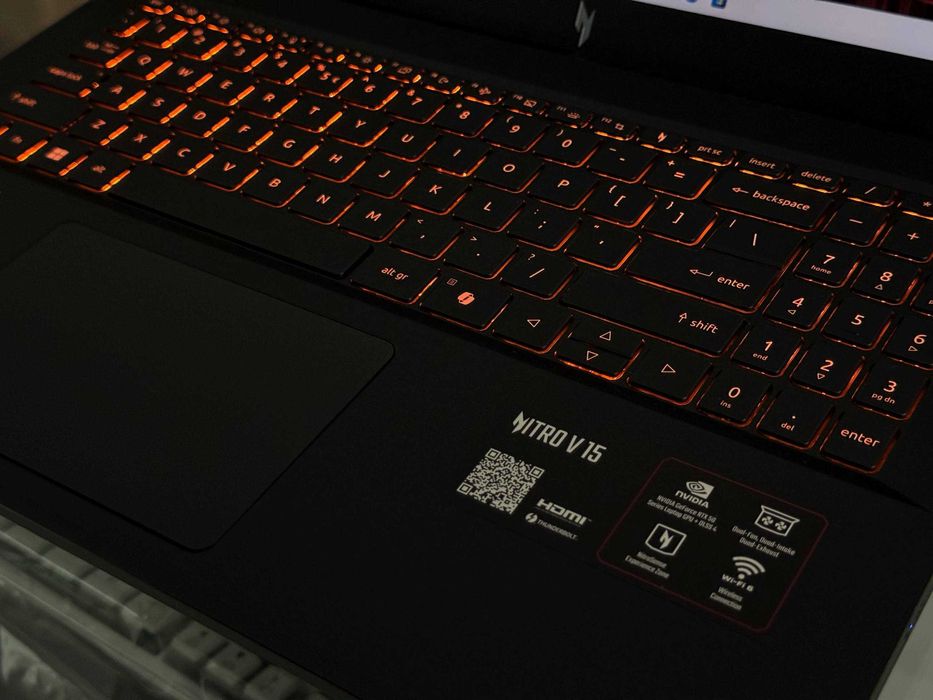 ACER NITRO V15 Core i5 13420H озу16гб 512 ssd Nvidio RTX 5050 8гб
