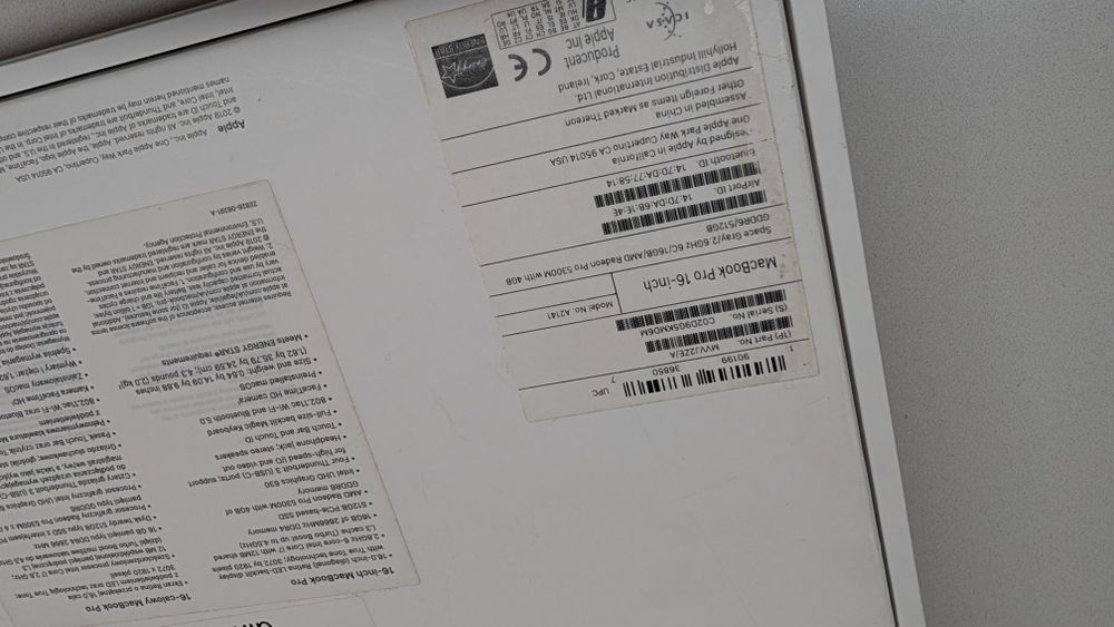 MacBook Pro 16” (2019) – 16GB RAM / 512GB SSD – Отлично състояние