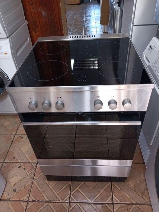 Иноксова свободно стояща печка с керамичен Gram с 2 години Гаранция!