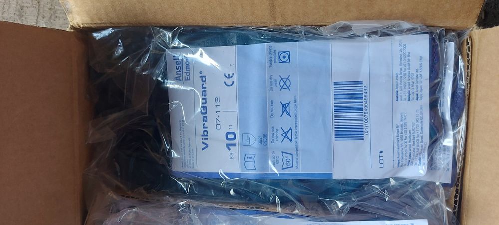 Перчатки защитные антивибрационные