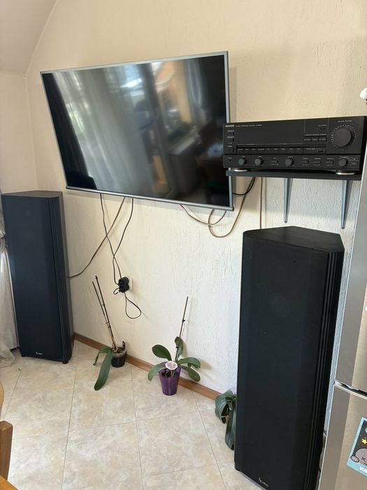Тонколони Infinity Kappa 7.2 и усилвател Kenwood KA-990EX