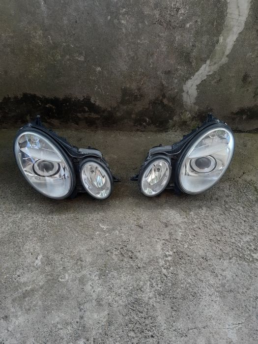 Фарове за Мерцедес w211 би-ксенон завиващи