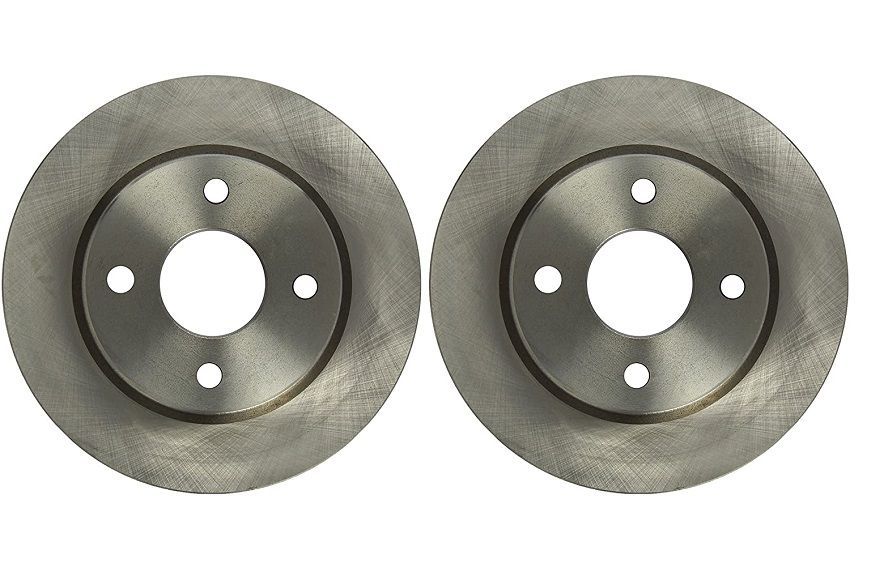 Set disc frana Nissan Micra 2 (K11) 1992-2000, Micra 2 (K11) 1998-2003, 234x12mm, montare: punte fata, plin, OE 1326714, SRLine