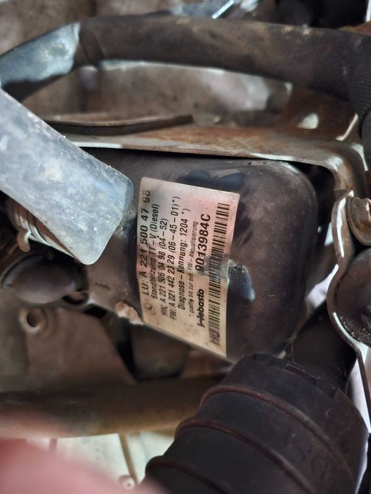 Pompa Webasto incalzire auxiliara Mercedes A2215004798 W221 S320 S500